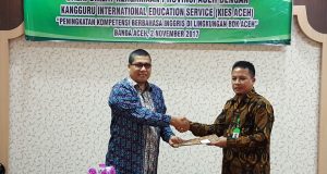 Kerjasama dengan Kantor Balai Diklat Keagamaan Provinsi Aceh
